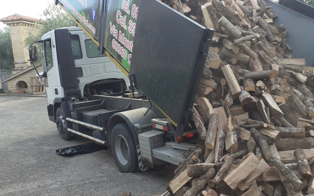 Legna da ardere sfusa